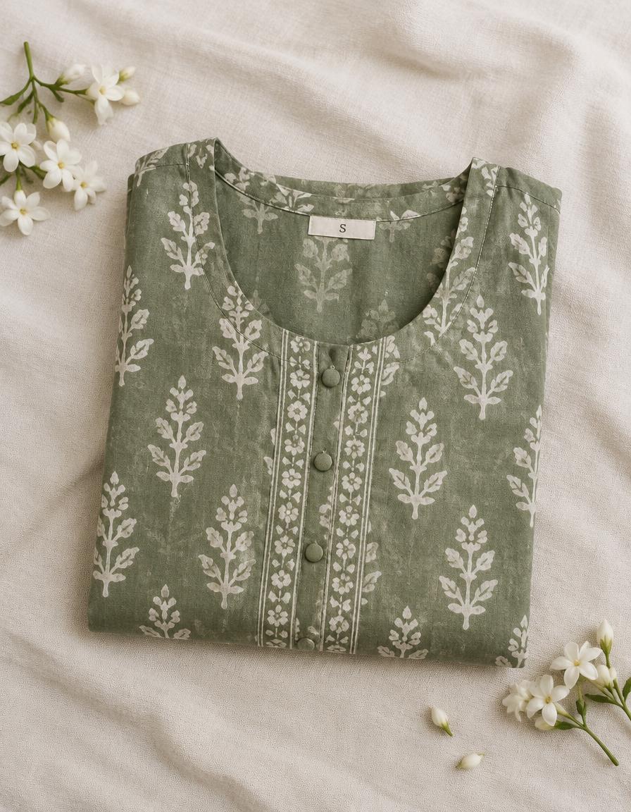 Kurti folded